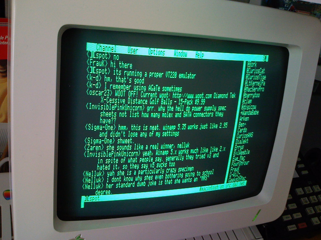 IRC shelled to my Linux server running Rhapsody (client) by blakespot (BY) via Openverse