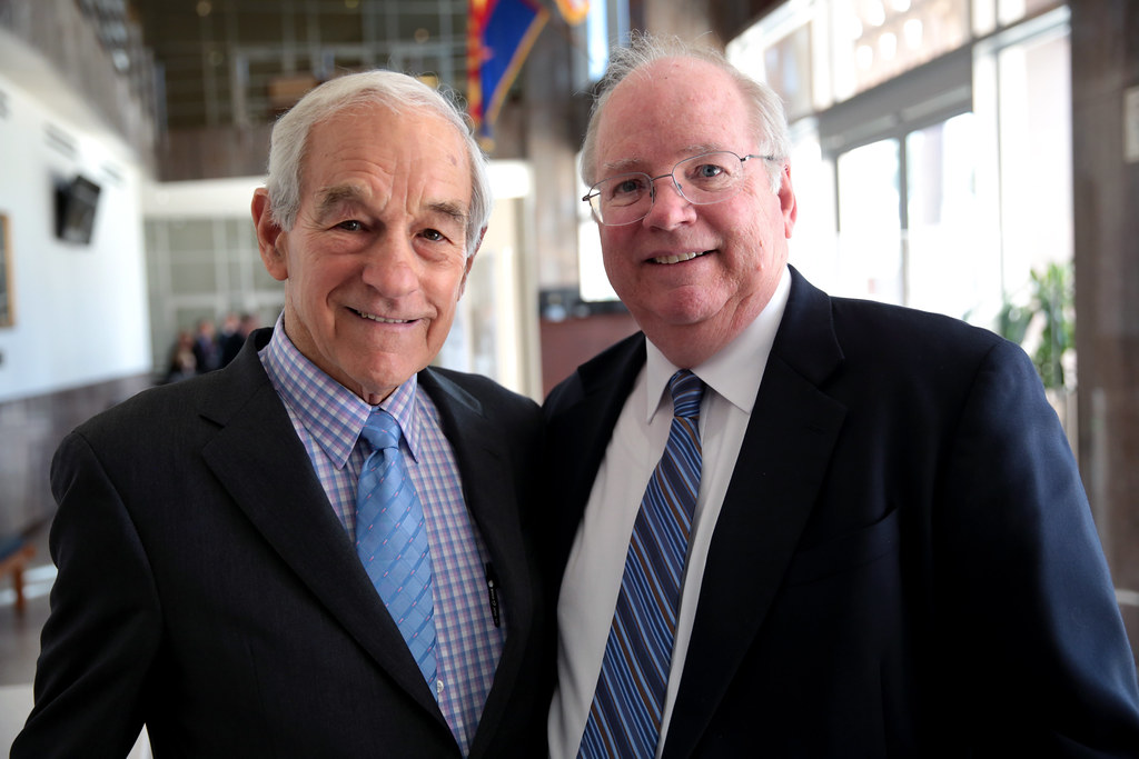 Ron Paul & Andy Tobin by Gage Skidmore (BY-SA) via Openverse