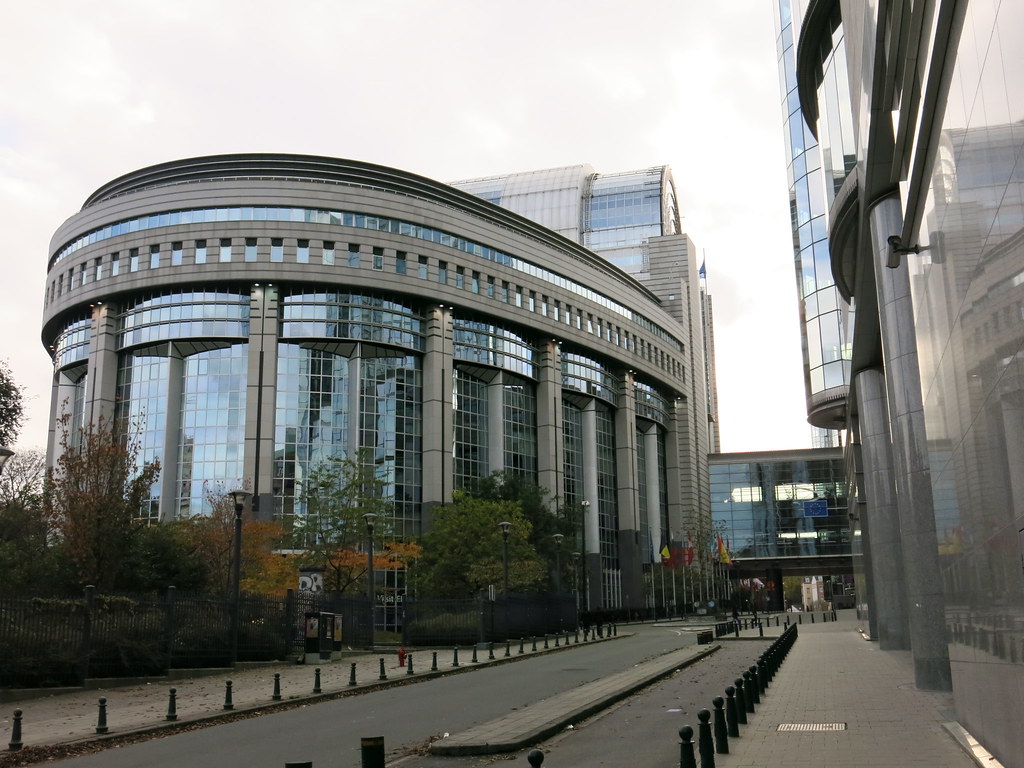 European Parliament building by dungodung (BY-SA) via Openverse