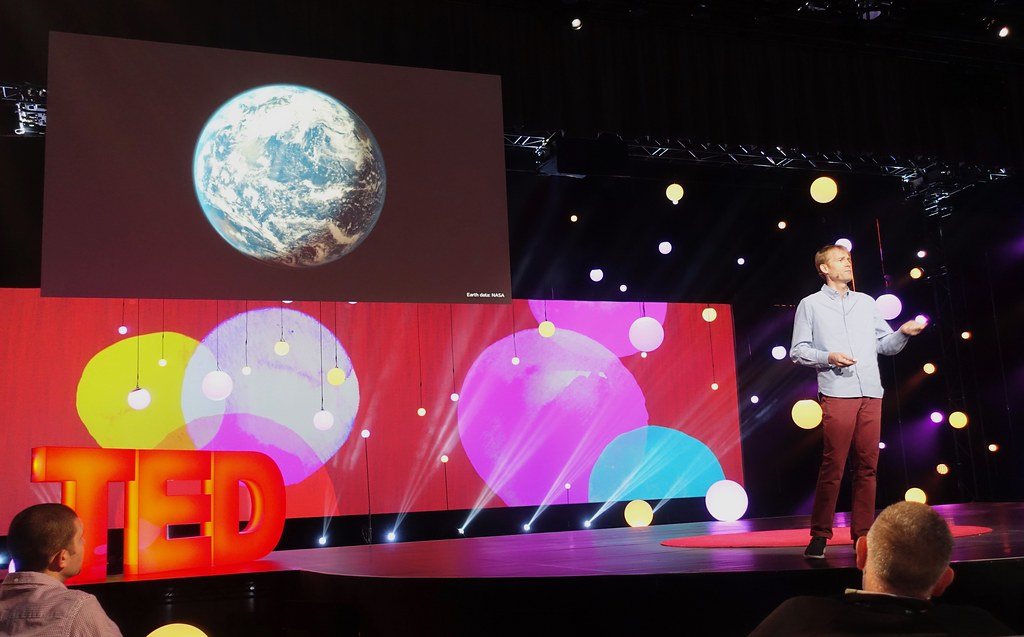 Introducing Planet Stories at TED2018 by jurvetson (BY) via Openverse