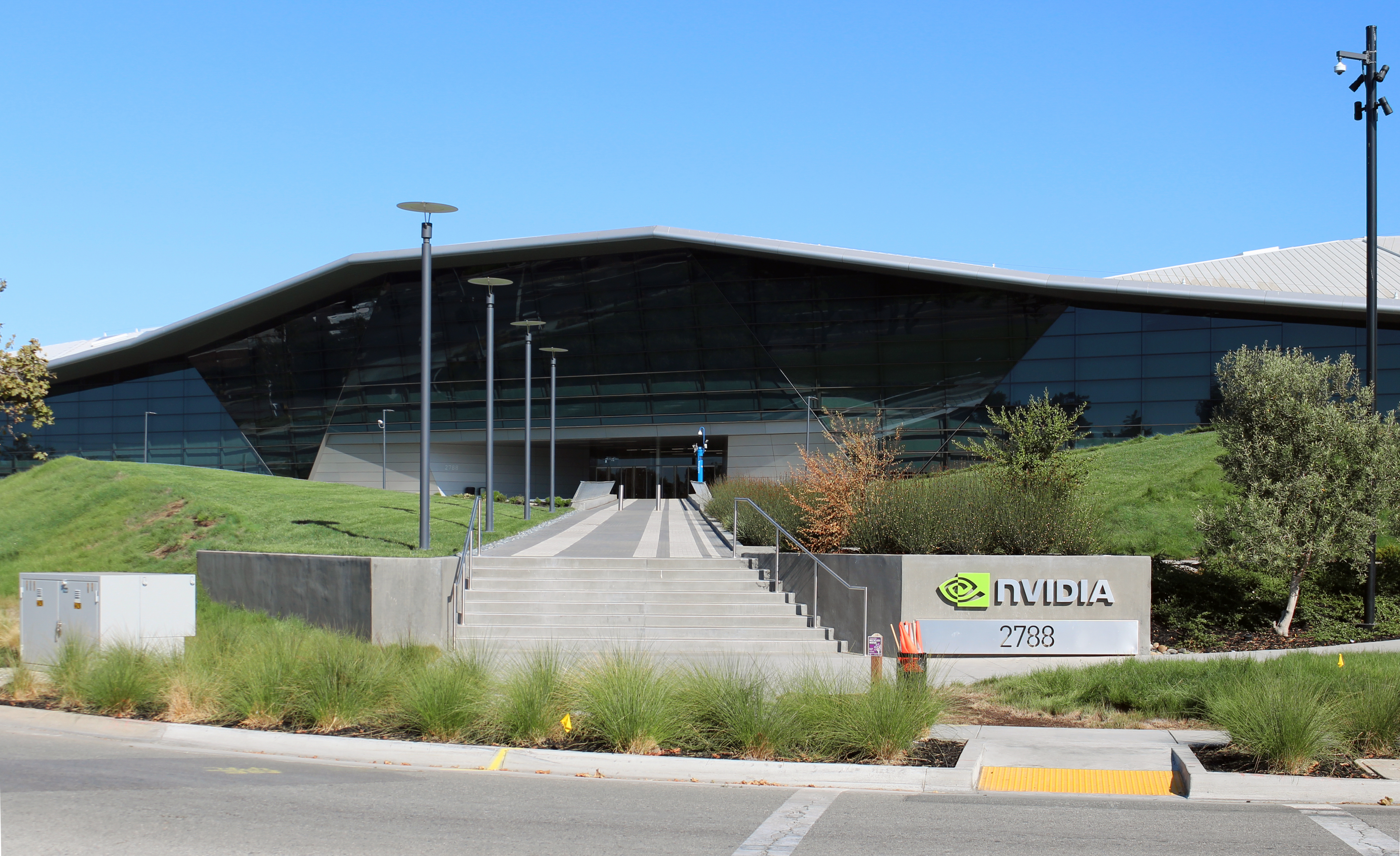 NVIDIA Headquarters by Coolcaesar (BY-SA) via Openverse
