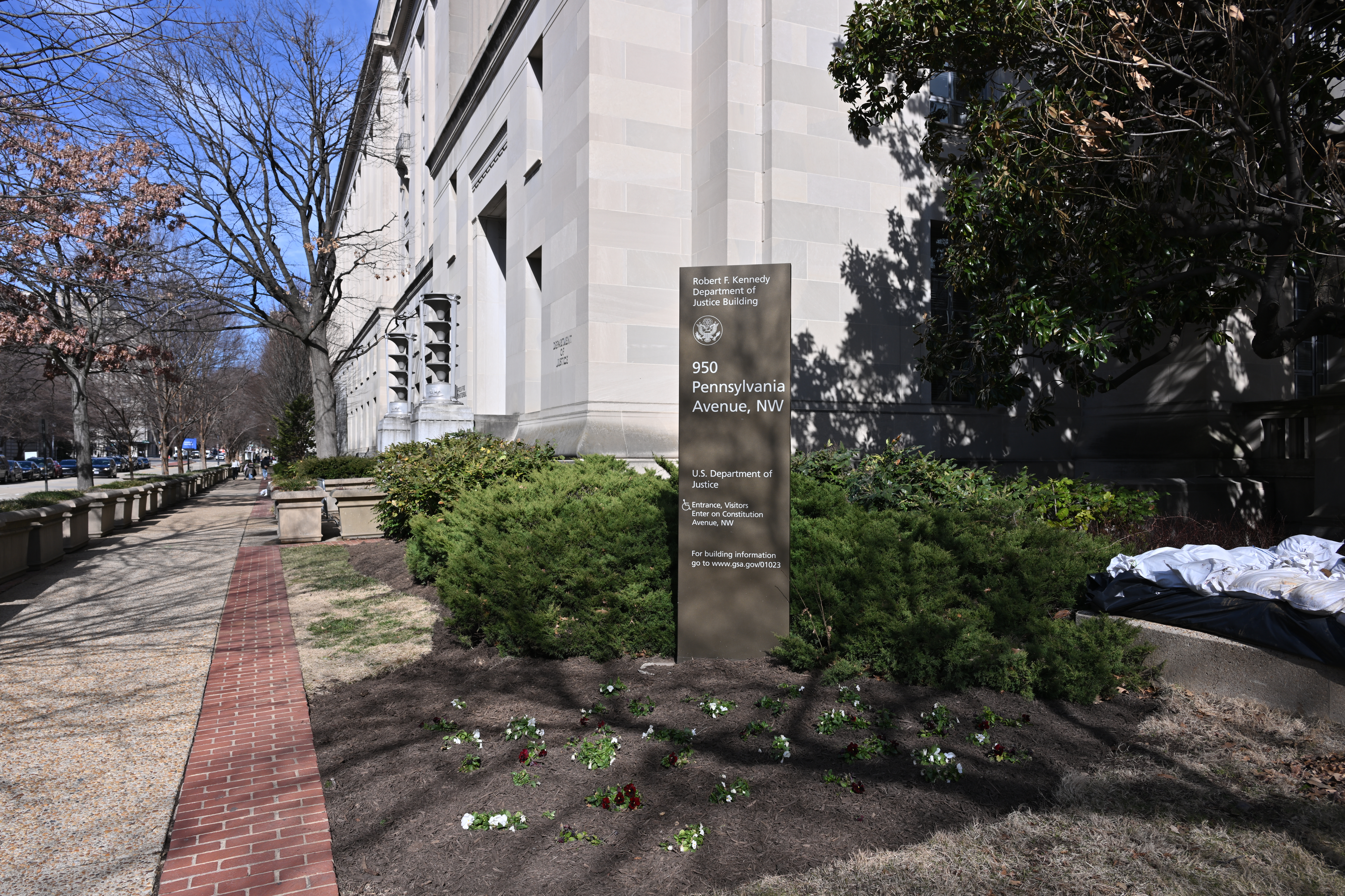 DOJ building corner Washington DC 2025-02-07 13-25-05 1 by G. Edward Johnson (BY) via Openverse