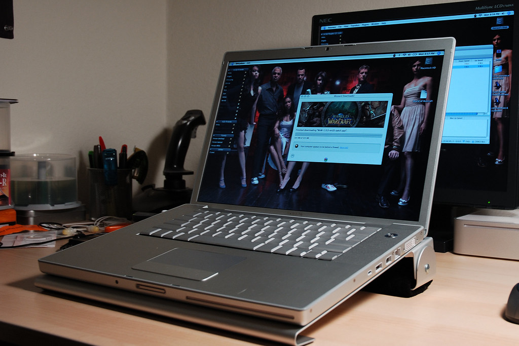 macbook pro at 'work' by horaceko (BY-ND) via Openverse